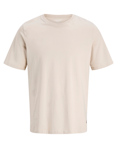 Jack&Jones - JJEOrganic Basic T-shirt - Moonbeam